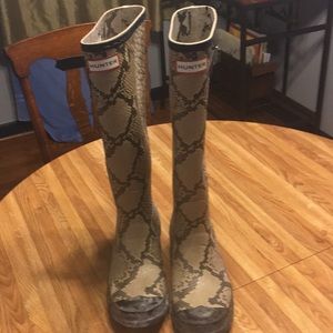 Authentic Hunter Women’s Rain-boots sz 7